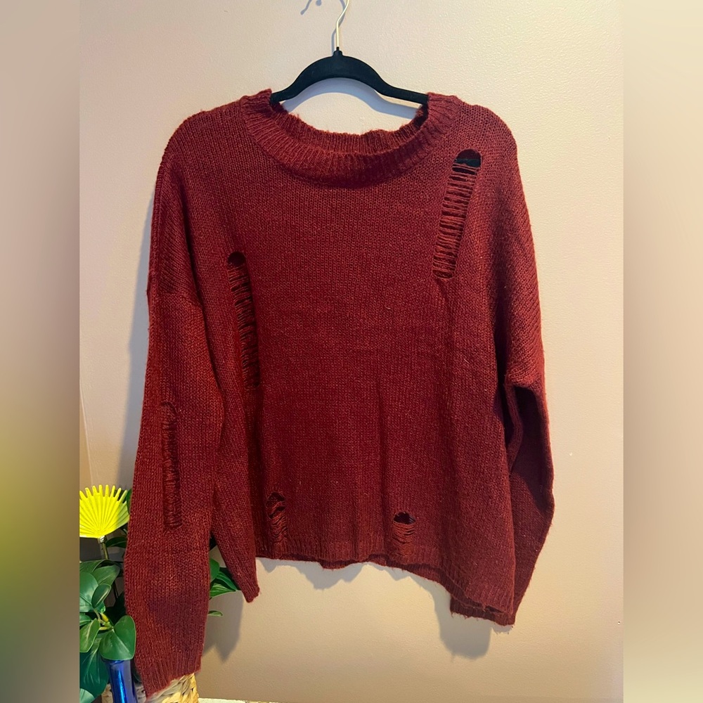 Distressed Sweater